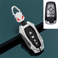 Commerce Auto Zinc Alloy Automobile Key Bags Protect Men Truck Key Covers For Ford F-150 - Silver