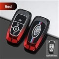 Metal Auto Zinc Alloy Automobile Key Bags Protect Men Truck Key Covers For Ford F-150 - Red
