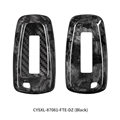 Top Grade Carbon Fibre Automobile Key Bags Forging Men Car Key Covers For Ford F-150 - Black Forging