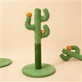 Cat Tree Cactus Small Cat Tower For Indoor Cats Climbing Tree Cat Condo Pet Scratch Posts kitten Essentials Cat Climber - Green Large