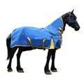 Factory Direct Polyester Horse Care Blanket Detachable Neck Cover Winter Warmth Equestrian Gear With Comfort Waterproof - Sky Blue