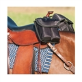 Multi-Purpose Horse Supplies Equestrian Saddle Bag With Heat Pad Holder Durable Polyester Fabric Fit For Riders - Black