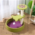 Pastoral Cat Tree Small Cat Tower Cats Climbing Tree Cat Condo Cats Nest Scratch Posts kitten Essentials Cat Climber - Petal World Green